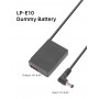 KingMa LP-E10 Dummy Battery Kit with AC Power Supply Adapter