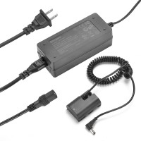 Kingma NP-W126 Dummy Battery Kit with AC Power Supply Adapter