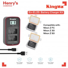 Kingma BM058-ENEL25 Battery Charger Kit (1200MAH)