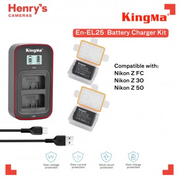 Kingma BM058-ENEL25 Battery Charger Kit (1200MAH) Kingma BM058-ENEL25 Battery Charger Kit (1200MAH)