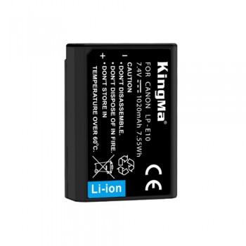KingMa LP-E10 7.4V 1020mAh Battery KingMa LP-E10 7.4V 1020mAh Battery