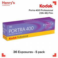 Kodak 35mm 5 Packs 135-36 Portra 400 Professional Fim 
