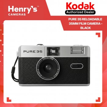 Kodak Pure 35 Reloadable Film Camera - Black Kodak Pure 35 Reloadable Film Camera - Black