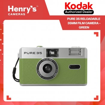 Kodak Pure 35 Reloadable Film Camera - Green Kodak Pure 35 Reloadable Film Camera - Green