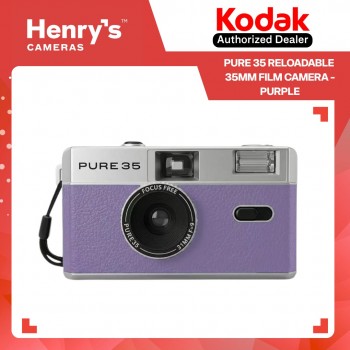 Kodak Pure 35 Reloadable Film Camera - Purple Kodak Pure 35 Reloadable Film Camera - Purple