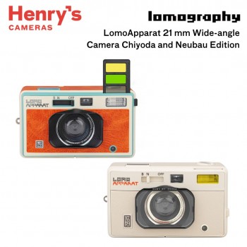 Lomography LomoApparat 21mm Wide-angle Camera Chiyoda and Neubau Edition