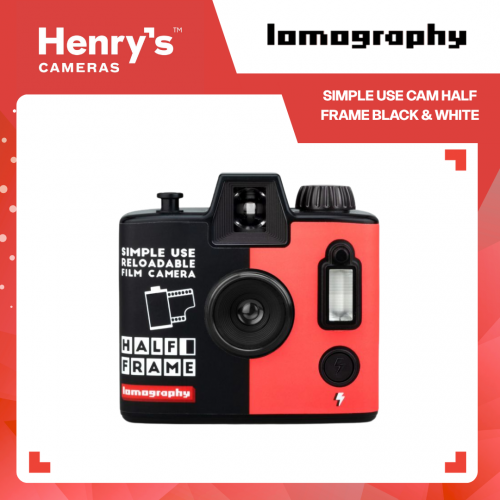 LOMOGRAPHY Simple Use Cam Half Frame Black & White