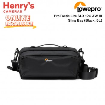 Lowepro ProTactic Lite SLX 120 AW III Sling Bag Black, 5L Lowepro ProTactic Lite SLX 120 AW III Sling Bag Black, 5L