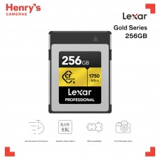 Lexar Pro 256GB CF Express Type B Gold Series 1750 MB/s 1500 MB/s