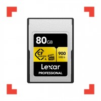 Lexar 80GB CF Express Type A Gold 843367127726