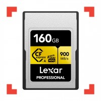 Lexar 160GB CF Express Type A Gold with Card Reader 843367127733