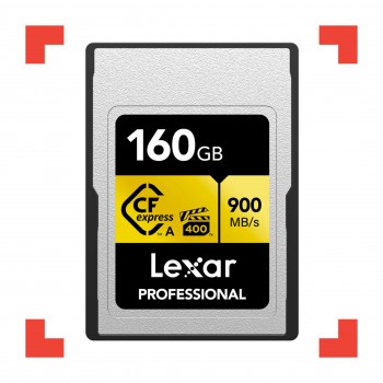 Lexar 160GB CF Express Type A Gold 843367127733 Lexar 160GB CF Express Type A Gold 843367127733