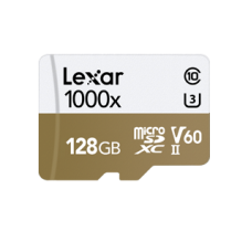 LEXAR 128GB PROFESSIONAL 1000X 150/90MBS MICROSDHC UHS-II WITH READER