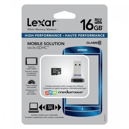 Lexar 16GB High-Performance Memory Card - CLASS 10