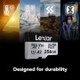 Lexar 256GB Professional Silver Plus MicroSDXC UHS-I Card 205/150MB/s with SD Adapter