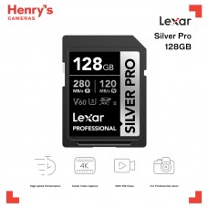 Lexar Professional Silver Pro 128GB SDXCSDXC UHS-II, U3, V60, 280/120 MBS LSDSIPR128G-BNNNG