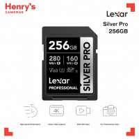 Lexar Professional Silver Pro 256GB SDXCSDXC UHS-II, U3, V60, 280/160 MBS LSDSIPR256G-BNNNG