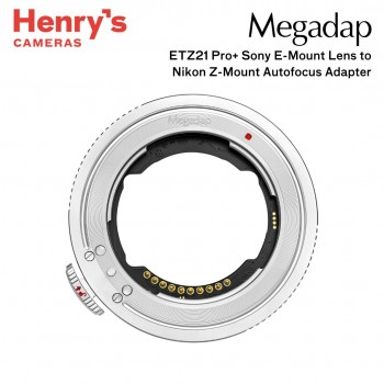 Megadap ETZ21 Pro+ Sony E-Mount Lens to Nikon Z-Mount Autofocus Adapter