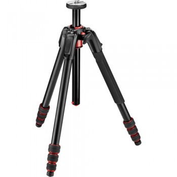 Manfrotto 190 GO! Aluminum 4 section Tripod Black