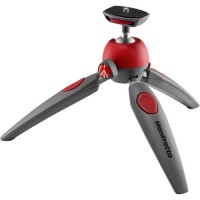 MANFROTTO 2 SECTION MINI PIXI EVO TRIPOD RED