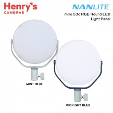 Nanlite miro 30c RGB Round LED Light Panel