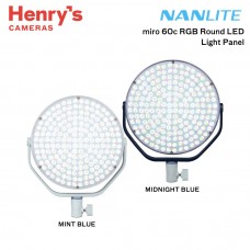 Nanlite miro 60c RGB Round LED Light Panel