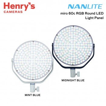 Nanlite miro 60c RGB Round LED Light Panel Nanlite miro 60c RGB Round LED Light Panel