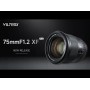 Viltrox AF 75mm F1.2 for X-Mount