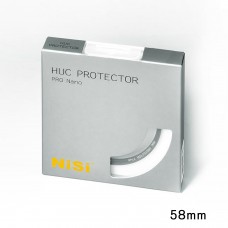 NISI 58MM HUC PROTECTOR CIRCULAR LENS GLASS FILTER