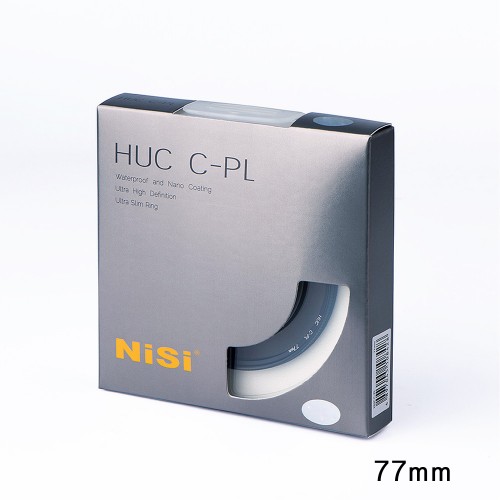 NISI 77MM WATERPROOF AND NANO COATING HUC CPL FILTER