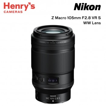 Nikon Z Macro 105mm F2.8 VR S WW Lens
