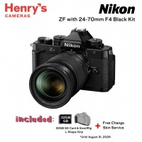 Nikon ZF with 24-70mm F4 Black Kit