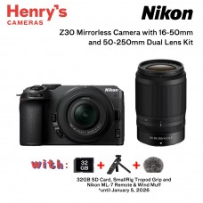 Nikon Z30 Mirrorless Camera with 16-50mm and 50-250mm Dual Lens Kit