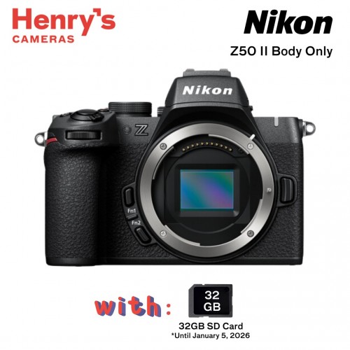 Nikon Z50 II Mirrorless Camera Body Only