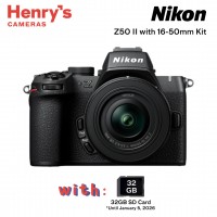 Nikon Z50 II with 16-50mm Lens Kit Nikon Z50 II with 16-50mm Lens Kit