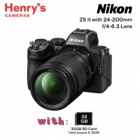 Nikon Z5 II with 24-200mm f/4-6.3 Lens Mirrorless Camera Nikon Z5 II with 24-200mm f/4-6.3 Lens Mirrorless Camera