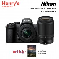 Nikon Z50 II with 16-50mm + 50-250mm Kit Lens