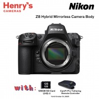 Nikon Z8 Hybrid Mirrorless Camera Body