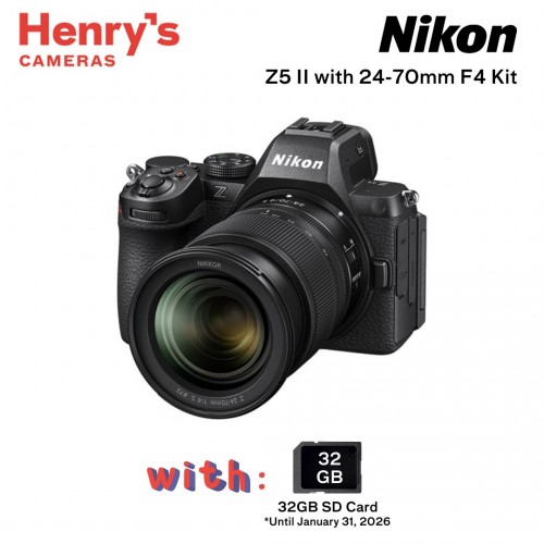 Nikon Z5 II with 24-70mm f/4 S Lens Mirrorless Camera