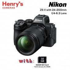 Nikon Z5 II with 24-200mm f/4-6.3 Lens Mirrorless Camera