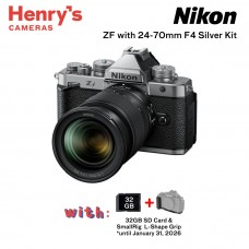 Nikon ZF with 24-70mm F4 Silver Kit