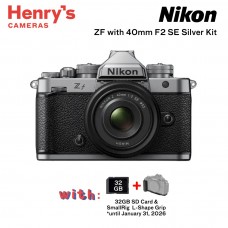 Nikon ZF with 40mm F2 SE Silver Kit