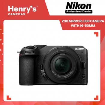 Nikon Z30 Mirrorless Camera with 16-50mm