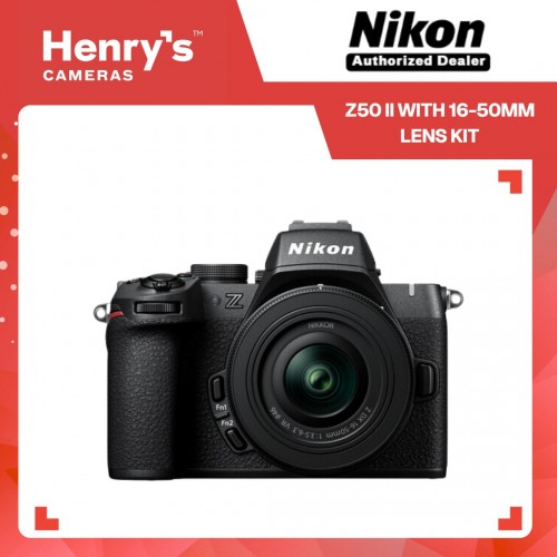 Nikon Z50 II with 16-50mm Lens Kit