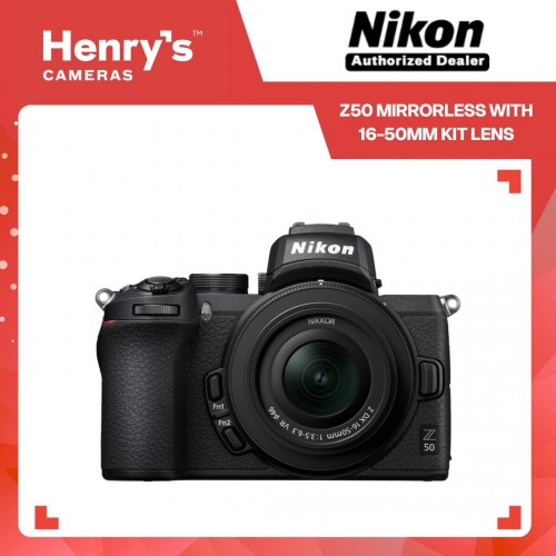 Nikon Z50 Mirrorless with 16-50mm Kit Lens