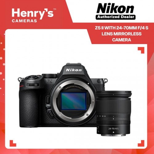 Nikon Z5 II with 24-70mm f/4 S Lens Mirrorless Camera