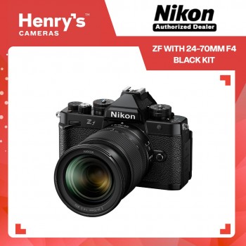 Nikon ZF with 24-70mm F4 Black Kit