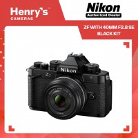 Nikon ZF with 40mm F2.8 SE Black Kit