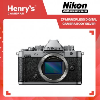 Nikon ZF Mirrorless Digital Camera Body Silver 