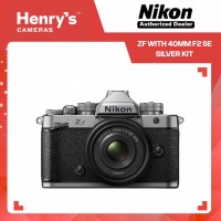 Nikon ZF with 40mm F2 SE Silver Kit